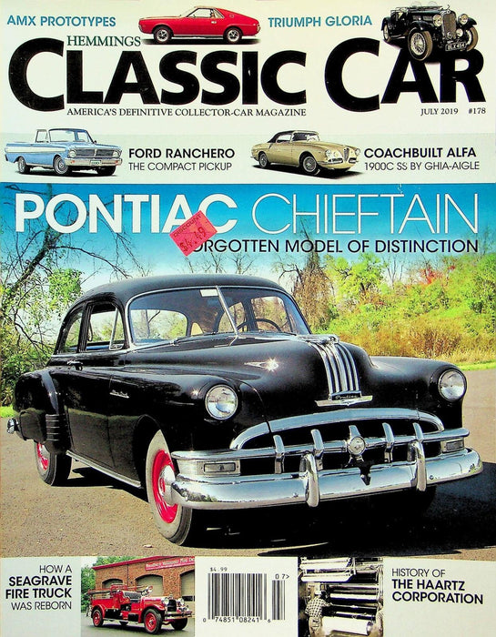 Hemmings Classic Car Magazine July 2019 Vol 15 # 10 Pontiac Chieftain