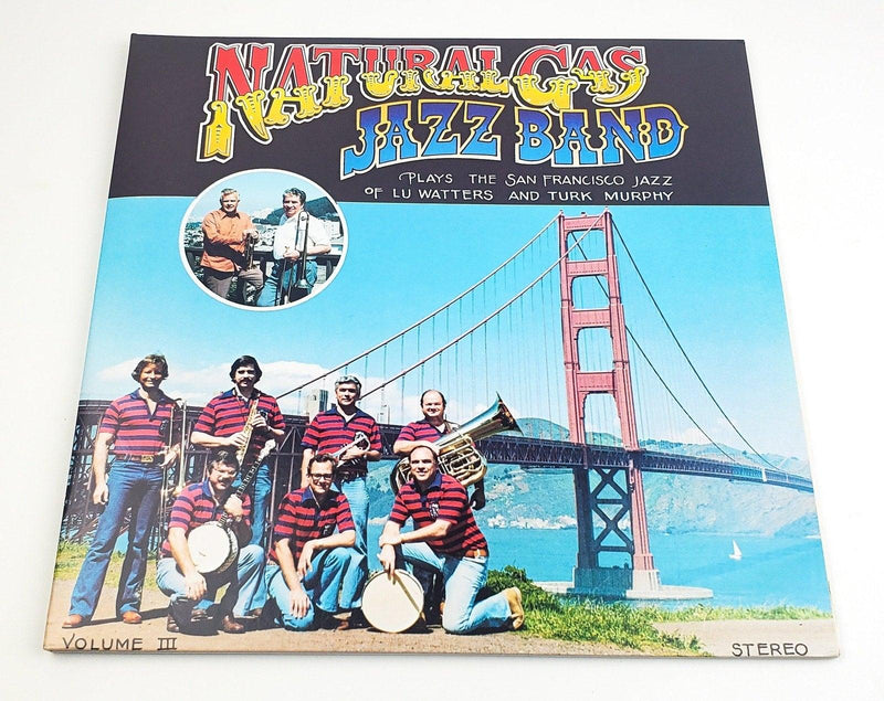 Natural Gas Jazz Band Plays Jazz of Lu Watters & Turk Murphy Vol 3 33 LP Record 1