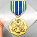 US Army Achievement Medal Pin Vintage LIGI This We'll Defend 1775 Blue Green 4