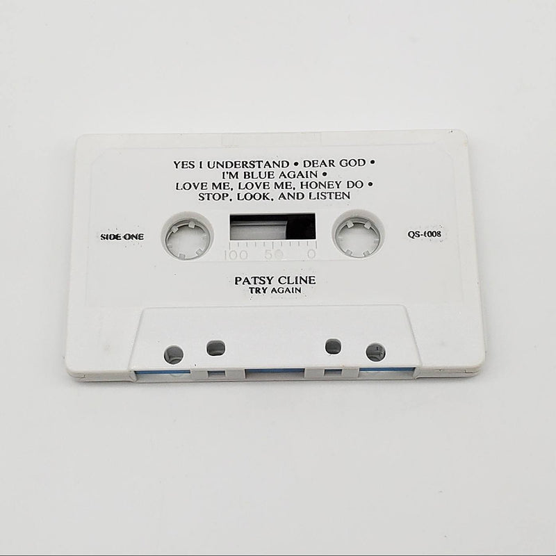 Patsy Cline Try Again Cassette Tape Album Quicksilver Records 1982 4