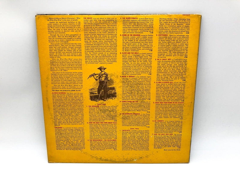 How the West Was Won Original Soundtrack Record 33 RPM LP 1E5ST MGM 1963 GATEFOL 2
