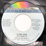 Elton John Bite Your Lip Get up and dance! Record 45 Single MCA-40677 MCA 1976 1