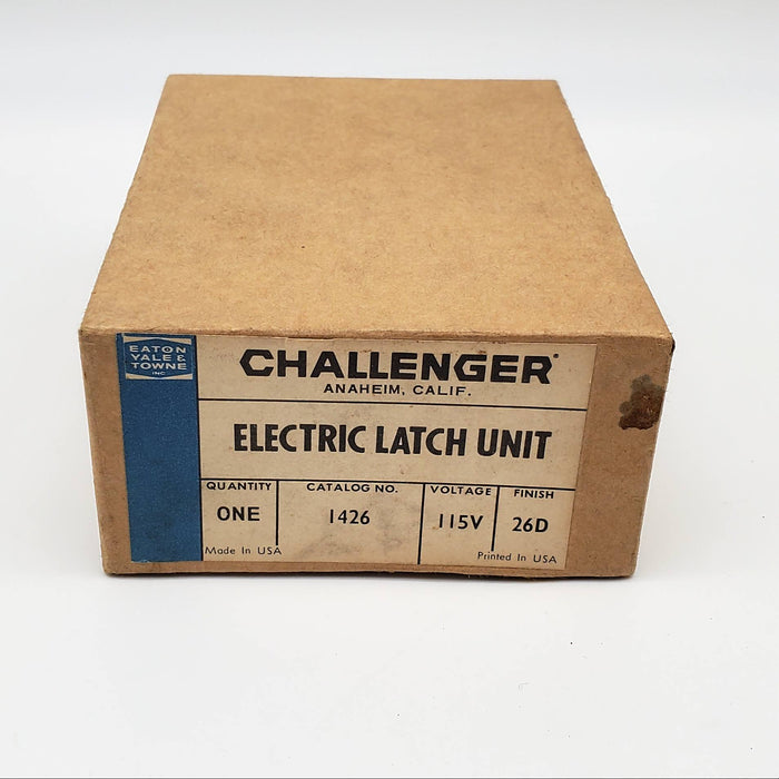 Challenger Electric Latch Unit 1426 115V 15A New Old Stock