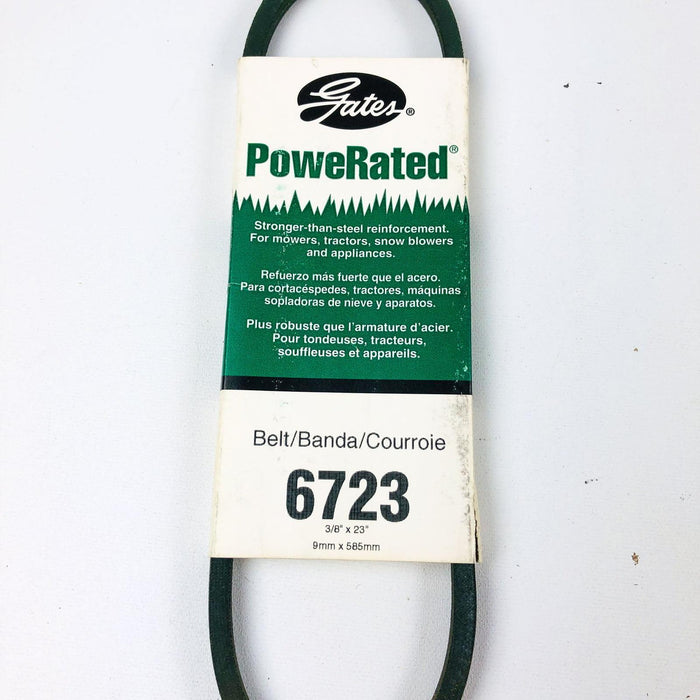 Gates Powerated 6723 3/8 x 23 Lawn Mower V Belt New Old Stock NOS