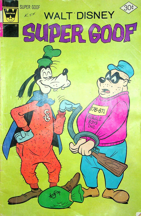 Walt Disney Super Goof Comic Number 42 The Granny Hang-Up Whitman Vintage 1977