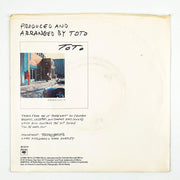 Toto Without Your Love Record 45 RPM Single 38-06570 Columbia 1986 2