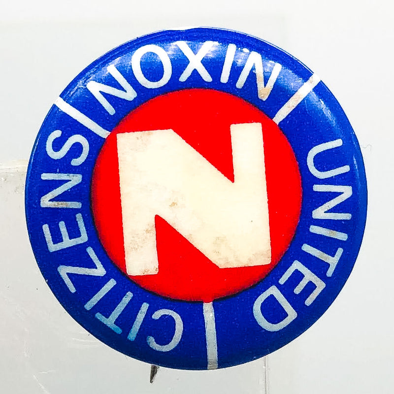 Vintage United Citizens for Nixon Button Pinback .75" Presidential Campaign 2