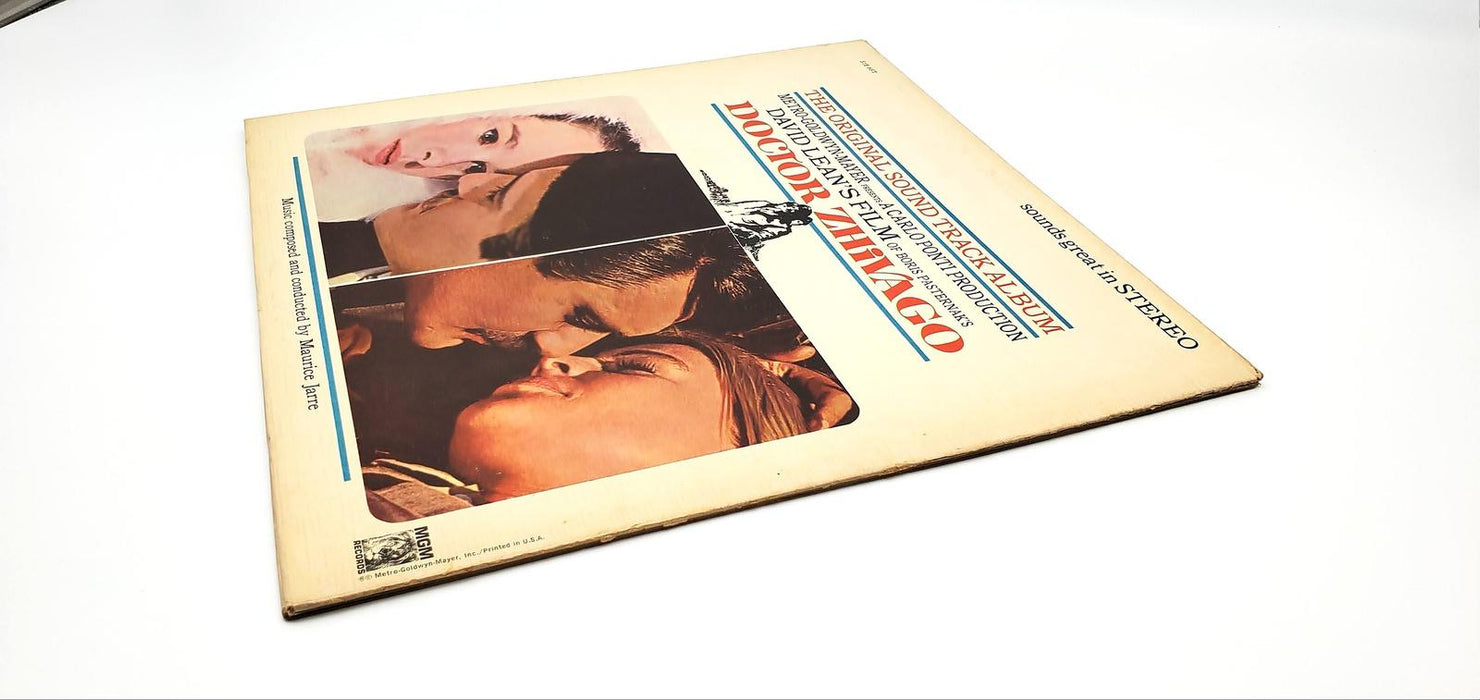 Maurice Jarre Doctor Zhivago Soundtrack 33 RPM LP Record MGM 1965 S1E-6ST 4