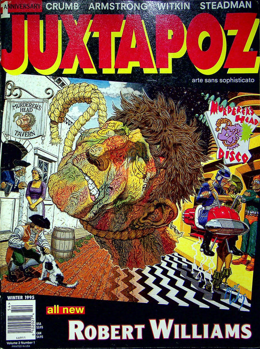 Juxtapoz Magazine Winter 1995 Robert Williams Axelalia Axel Los Angeles Artist