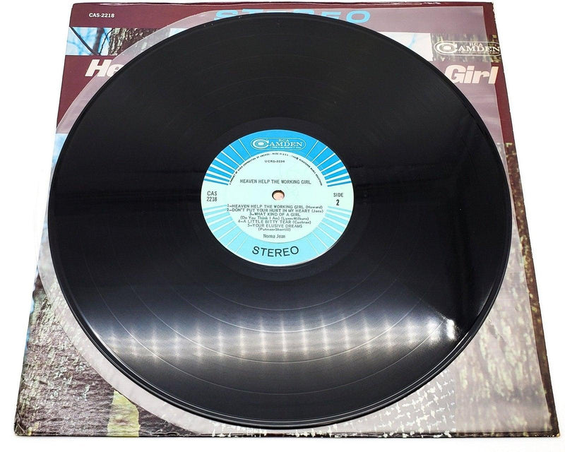 Norma Jean Heaven Help The Working Girl 33 RPM LP Record RCA 1968 CAS 2218 6