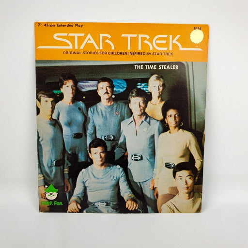 Star Trek Original Stories The Time Stealer Record 45 RPM 1514 Peter Pan 1979 1