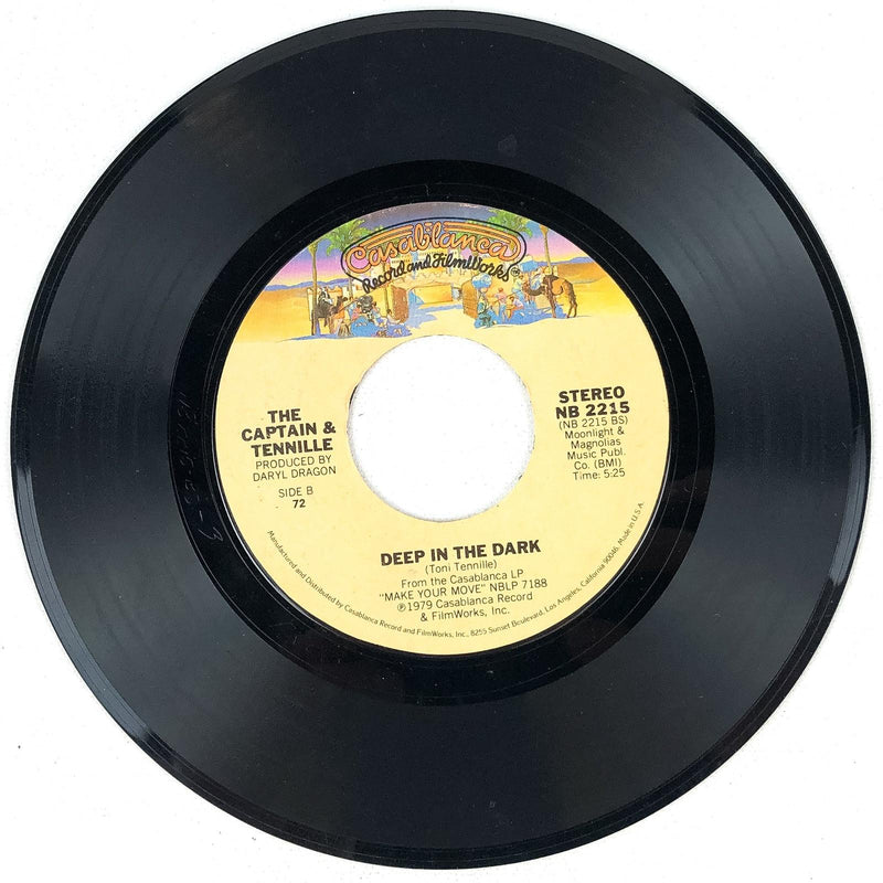 The Captain & Tennille 45 7" Record Do That To Me One More Time Casablanca 1979 3