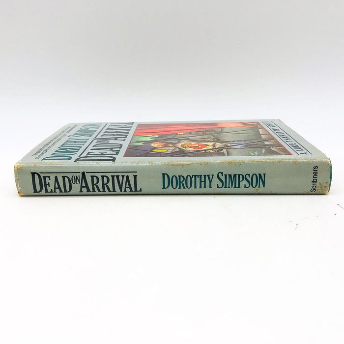 Dead On Arrival Hardcover Dorothy Simpson 1987 Twins Brothers Murder 1st Edition 3