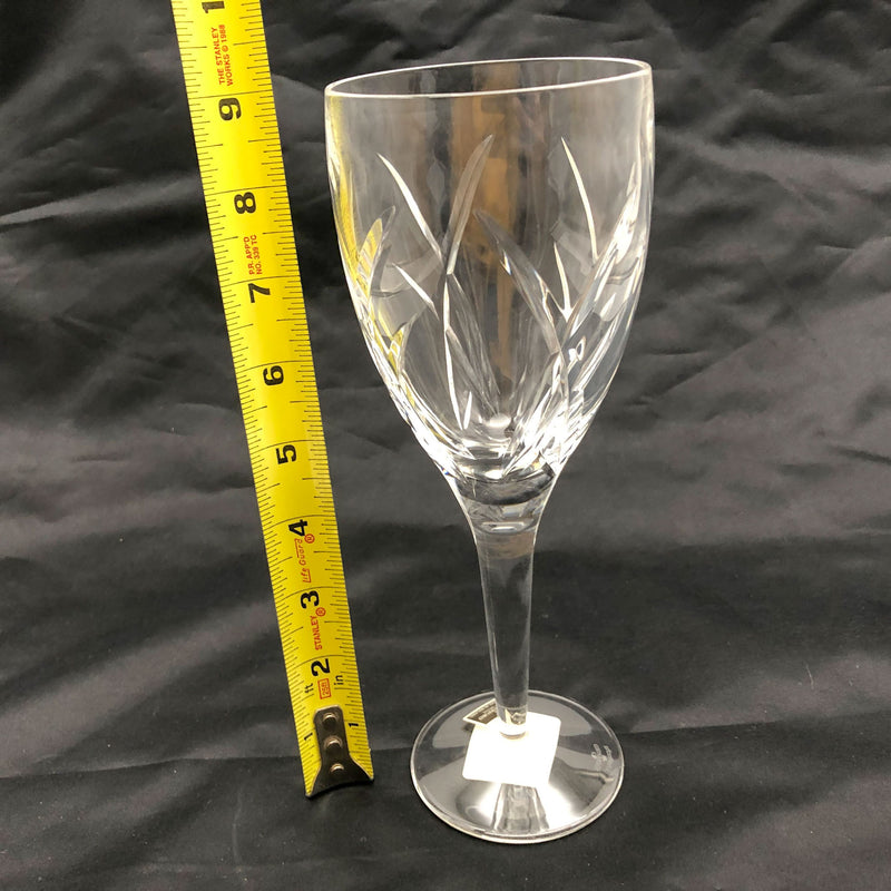 1ct Waterford Crystal Wine Glass John Rocha 9" Signed Signature Stemware 100490
