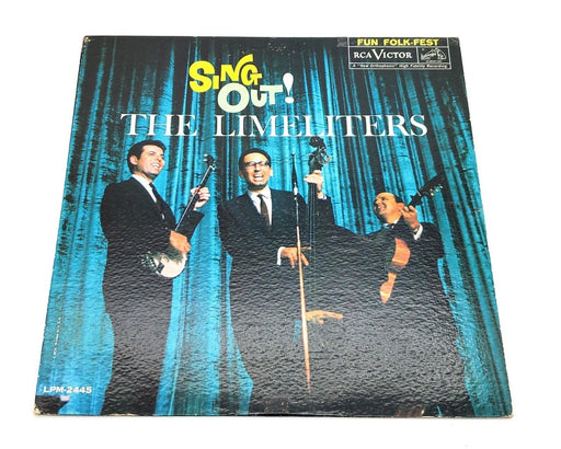 The Limeliters Sing Out! 33 RPM LP Record RCA Victor 1962 LPM-2445 1