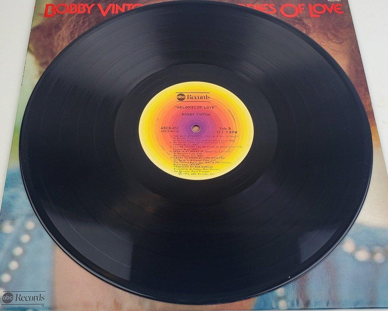 Bobby Vinton Melodies Of Love 33 RPM LP Record ABC Records 1974 ABCD-851 6