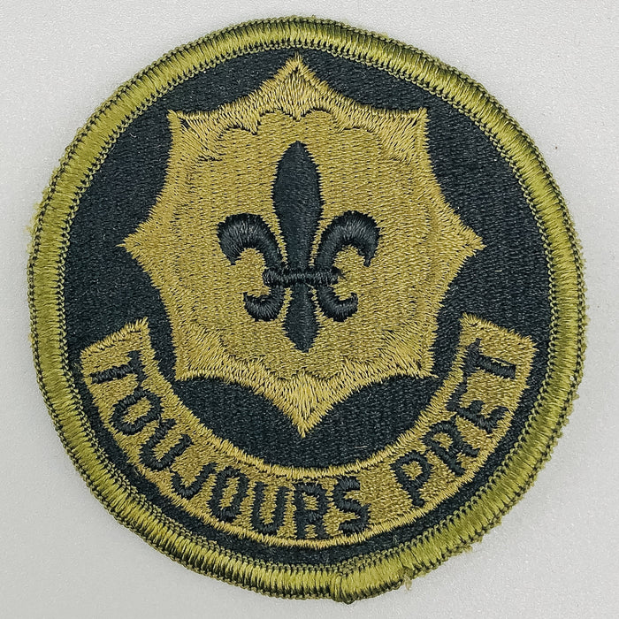 US Army Patch 2nd Armored Cavalry Regiment Toujours Pret No Glow Subdued 6