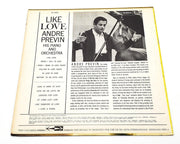André Previn Like Love 33 RPM LP Record Columbia 1960 CS 8233 2