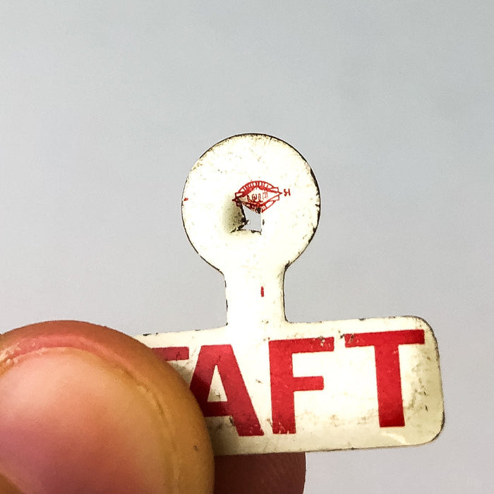 Bob Robert Taft Jr. Ohio Campaign Button Small Tab Pin Back Union Made IJWU 4