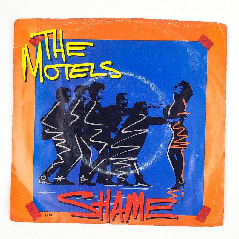 The Motels Shame Record 45 RPM Single B-5497 Capitol Records 1985 1