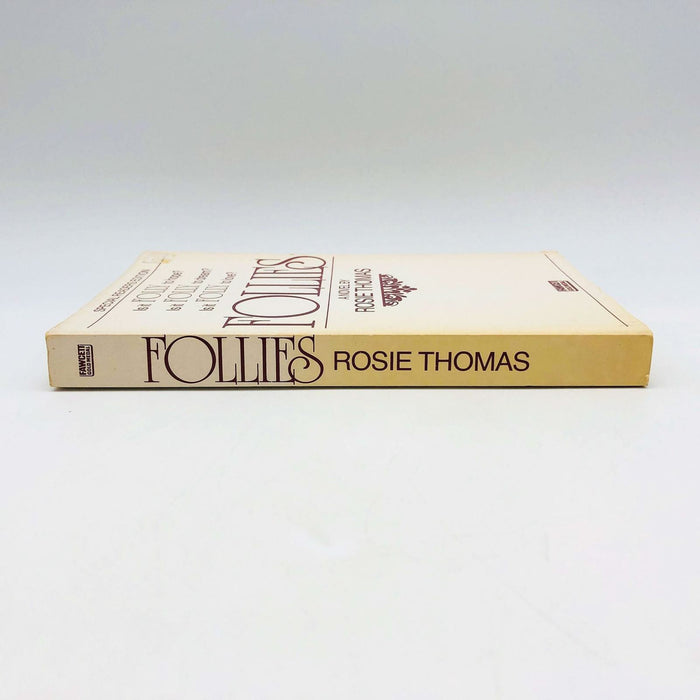 Rosie Thomas Book Follies Paperback 1984 1st Edition Uncorrected Proof Oxford 3