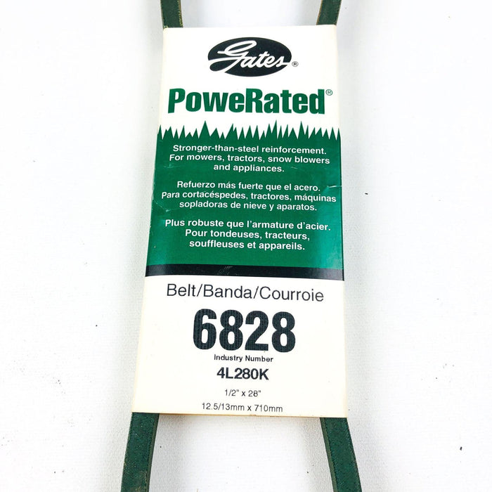 Gates Powerated 6828 1/2 x 28 Lawn Mower V Belt 4L280K New Old Stock NOS