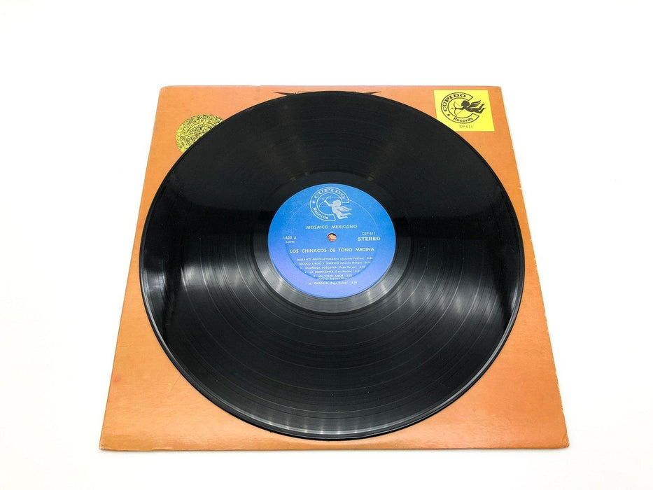 Los Chinacos De Tono Medina Mosaico Mexicano Record 33 RPM LP CP 611 Cupido 5