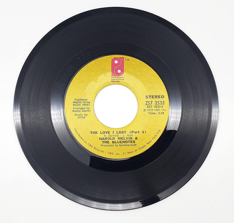 Harold Melvin & The Blue Notes The Love I Lost 45 Single Record 1973 ZS7 3533 1
