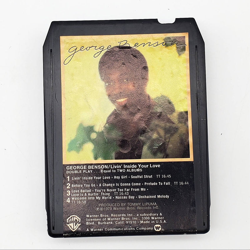 George Benson Livin' Inside Your Love 8-Track Tape Album Warner Bros. 1979