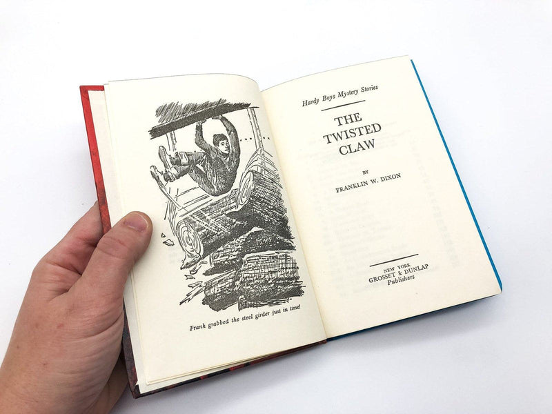 Hardy Boys The Twisted Claw No 18 Franklin W. Dixon 1969 Grosset & Dunlap HC 6