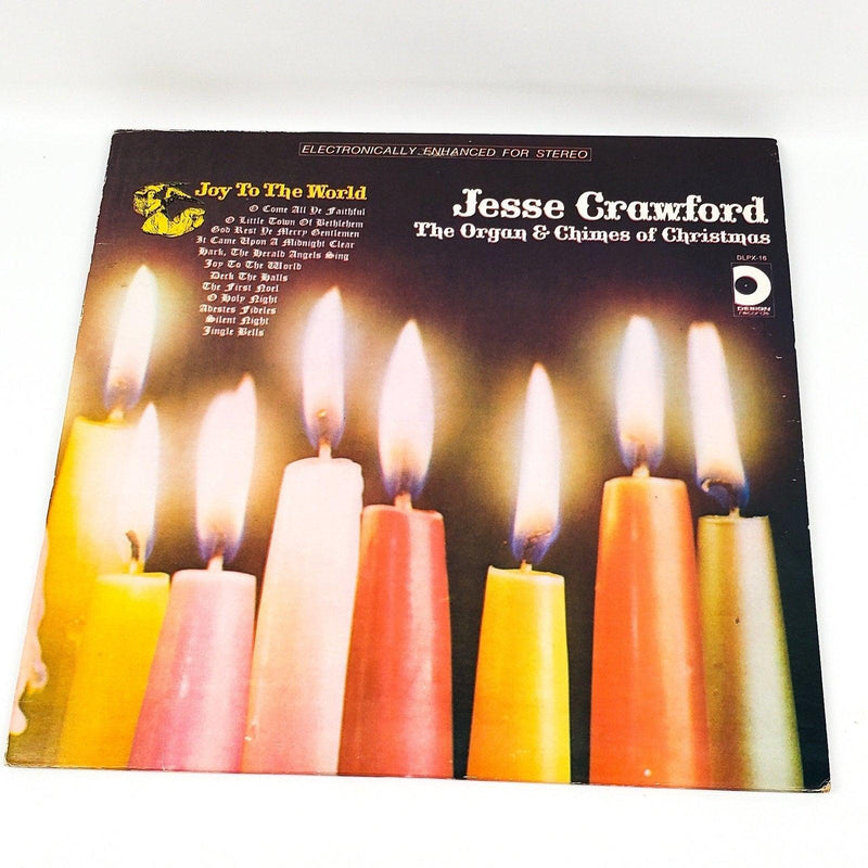 Jesse Crawford The Organ & Chimes of Christmas Record 33 RPM LP Design Records 1