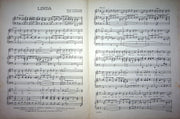 Vintage Sheet Music Linda 1946 Lawrence Welk Jack Lawrence Piano Vocal Love Song 3