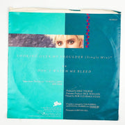 Til Tuesday Looking Over My Shoulder Record 45 RPM Single 34-04935 Epic 1985 2