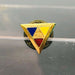 Knights of Pythias Lapel Pin Pinback FCB Triangle Enamel Screw Post WW2 Era 6