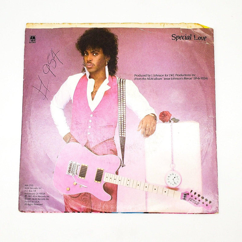 Jesse Johnson's Revue Be Your Man 45 RPM Single Record A&M 1985 AM-2702 2