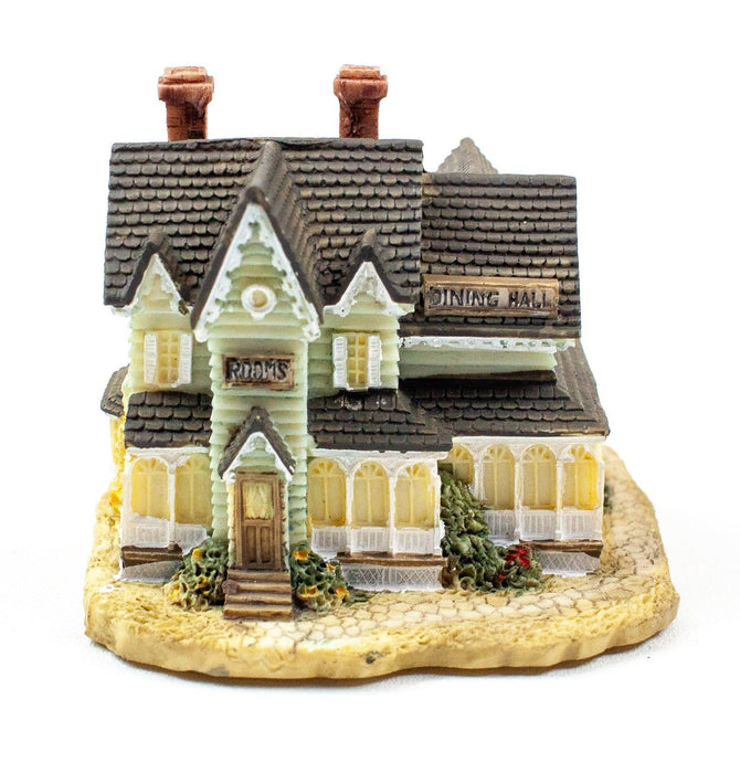 3pcs Liberty Falls Miniature Houses Applegate's Boarding Gold King Mines Opera 8