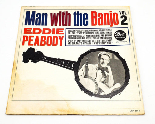 Eddie Peabody Man With The Banjo, Vol. 2 33 RPM LP Record Dot Records 1963 1