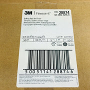 50pk/Case 3M Buffing Pad Finesse-It 28874 Red Foam Waffle Face 3-1/4 Inch New 5