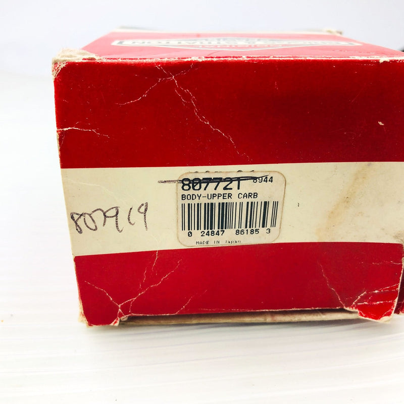 Briggs and Stratton 807919 Upper Carburetor Body Genuine OEM New Old Stock NOS 2
