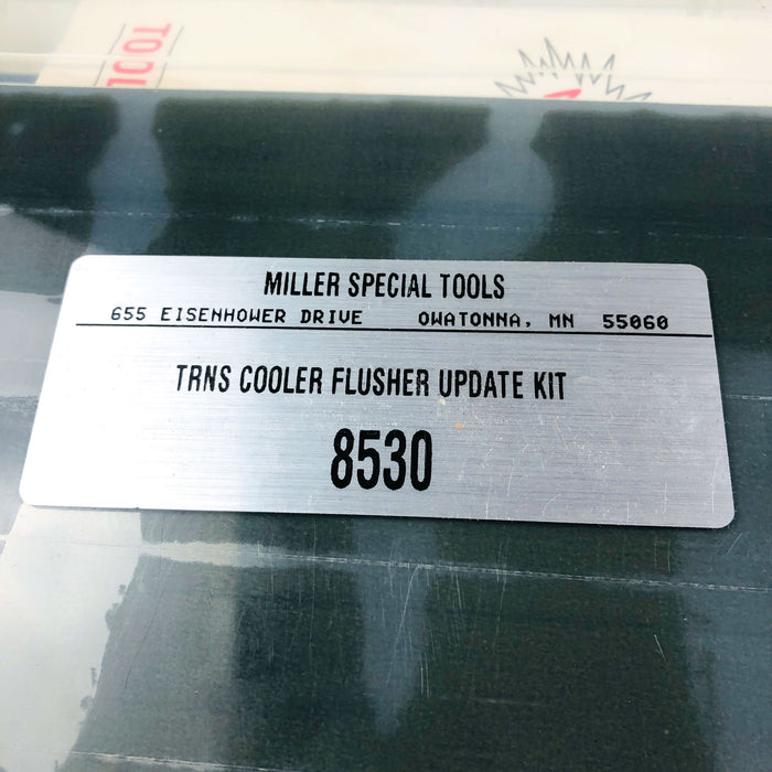 Miller Special Tools 8530 Transmission Cooler Flusher Update Kit OEM Incomplete