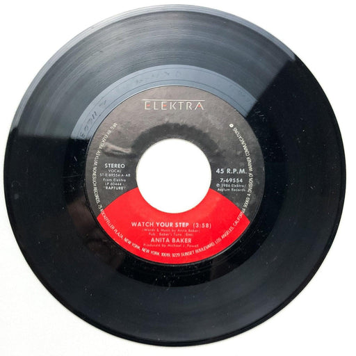 Anita Baker 45 RPM 7" Single Record Watch Your Step / Mystery Elektra 1986 2