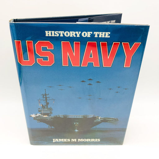 History Of The US Navy HC James M. Morris 1984 Oversized Battleships 1st Edition 1