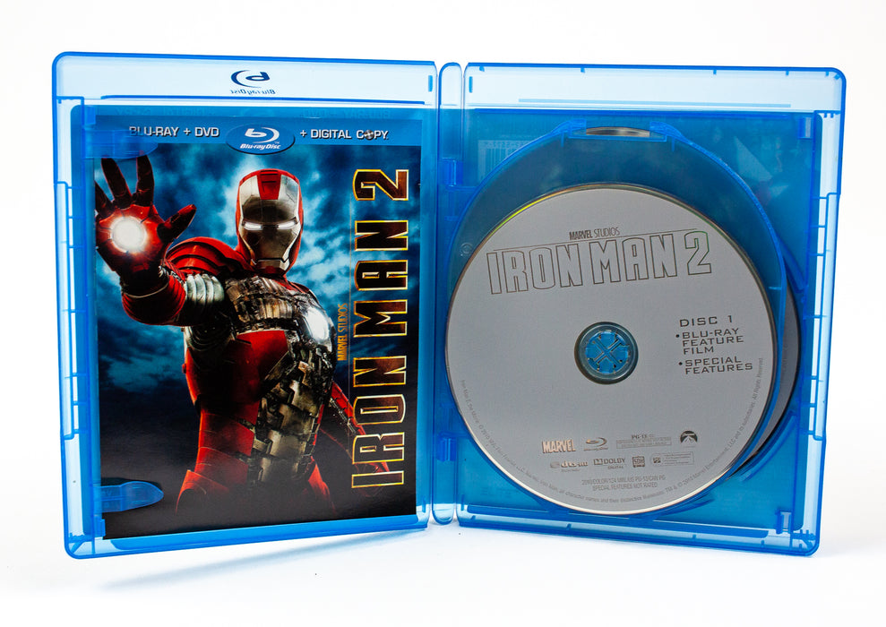 Marvel: Iron Man 2 - Blu-Ray, DVD, Digital & Special Features | USED