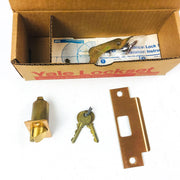 Yale Storeroom Closet Door Knob Lockset BR5405 US10 Satin Bronze New ADA Strike 10