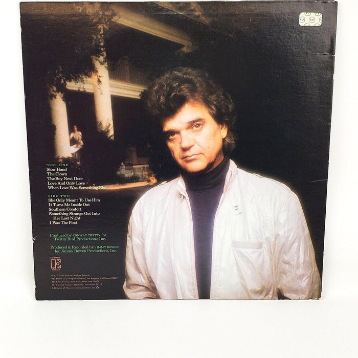 Conway Twitty Southern Comfort Record 33 RPM LP E1 60005 Elektra Records 1982 2