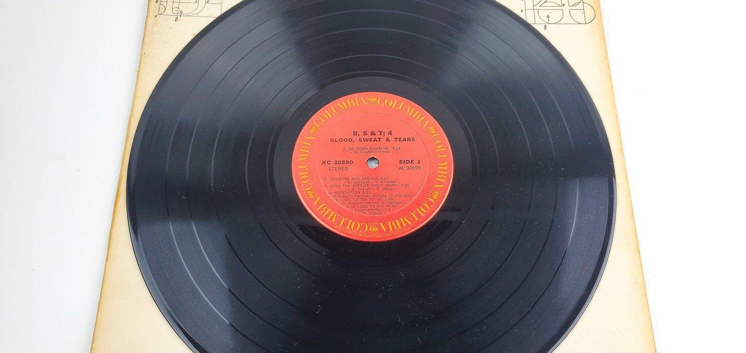 Blood Sweat & Tears B, S & T 4 Record 33 RPM LP KC 30590 Columbia 1971 Tri-Fold 5