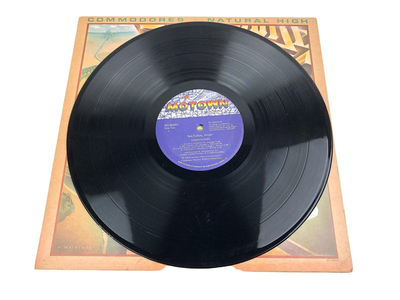 Commodores 33 Record Natural High M7-902R1 Motown 1978 "Three Times a Lady" 6