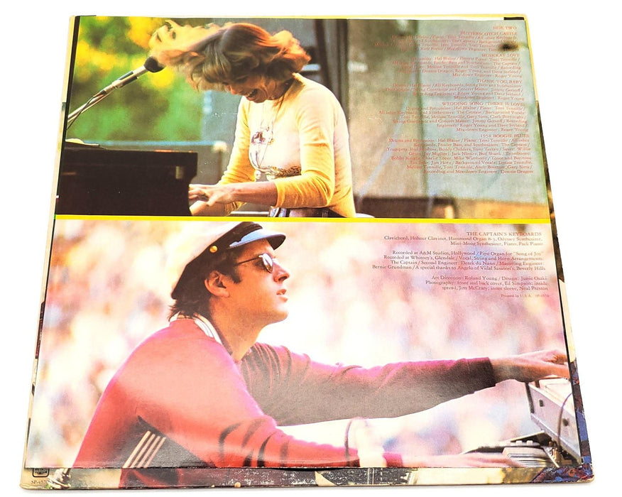 Captain And Tennille Song Of Joy 33 RPM LP Record A&M 1976 SP-4570 6