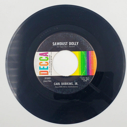 Carl Dobkins Jr Sawdust Dolly 45 RPM Single Record Decca 1961 2