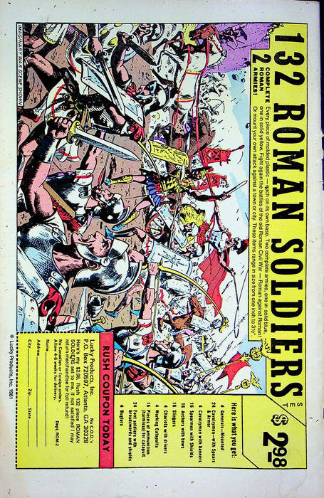 Conan The Barbarian Magazine March 1981 Vol 1 No 120 When God of Death Beckons